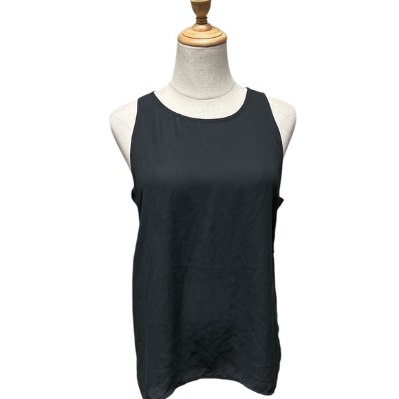 NWT Trouve Black Sleeveless Women's Top Size S - Picture 1 of 5